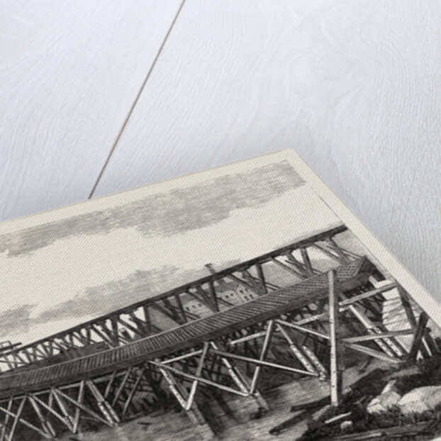 View of the Ruins of Lendal Bridge, York, Taken Immediately after Its Fall, UK, 1861 by Anonymous