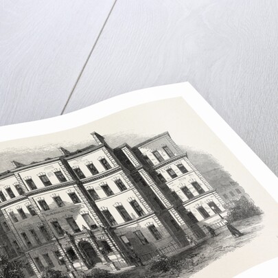 King's College Hospital, Portugal Street, Lincoln's Inn, London, 1861 by Anonymous