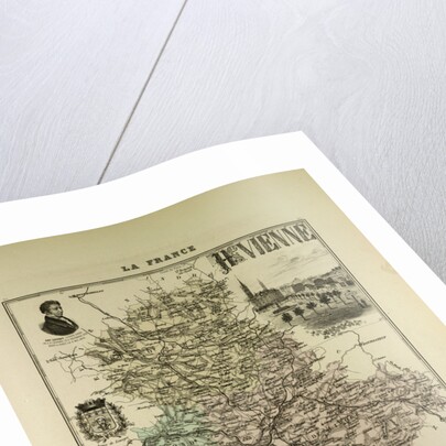Map of Haute Vienne by Anonymous