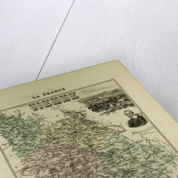 Map of Vienne by Anonymous