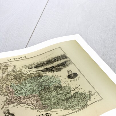 Map of Vaucluse by Anonymous