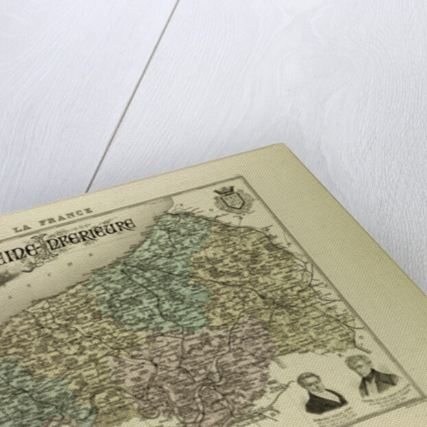 Map of Seine-Inférieure by Anonymous