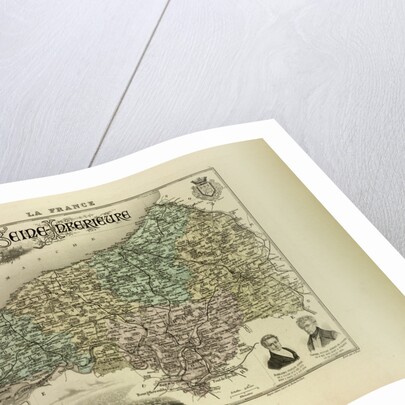 Map of Seine-Inférieure by Anonymous