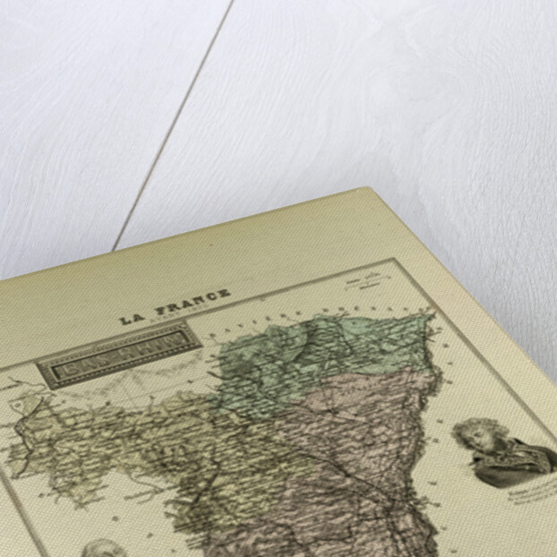 Map of Bas-Rhin by Anonymous