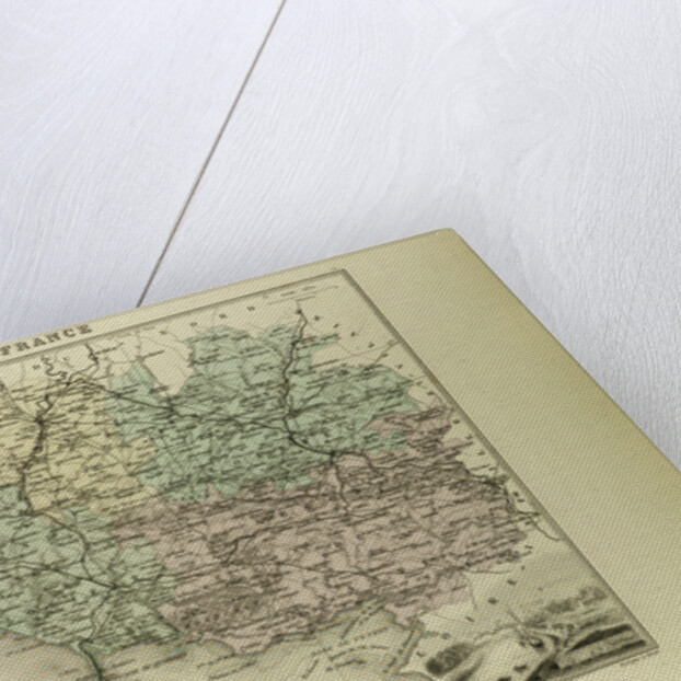 Map of Morbihan by Anonymous