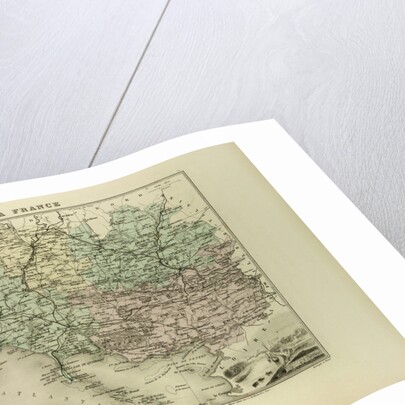 Map of Morbihan by Anonymous
