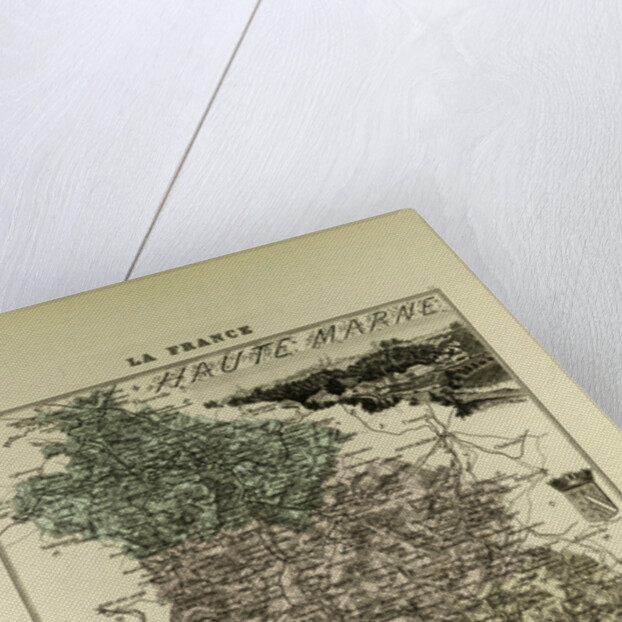 Map of Haute Marne by Anonymous