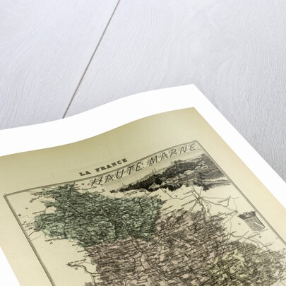 Map of Haute Marne by Anonymous