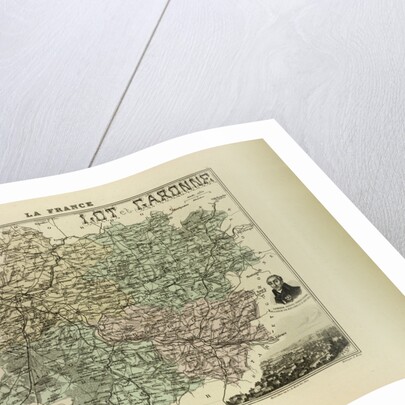 Map of Lot and Garonne by Anonymous