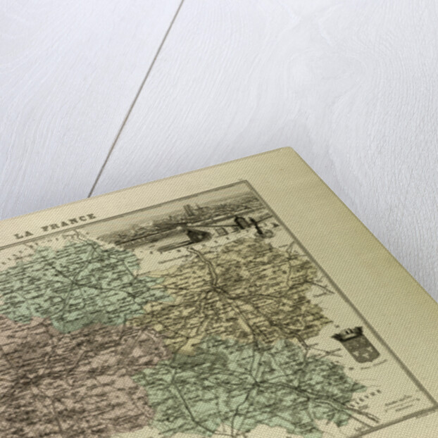 Map of Loiret by Anonymous