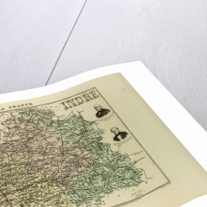 Map of Indre by Anonymous