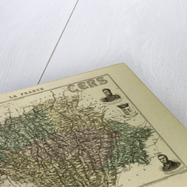 Map of Cers by Anonymous