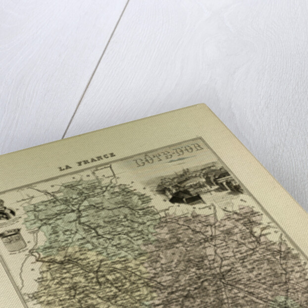 Map of Côte D'or by Anonymous