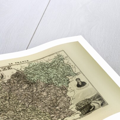 Map of Correze by Anonymous