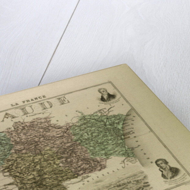 Map of Aude by Anonymous