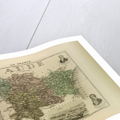 Map of Aude by Anonymous