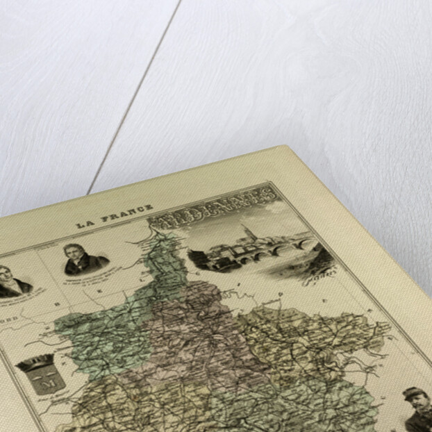 Map of Ardennes by Anonymous