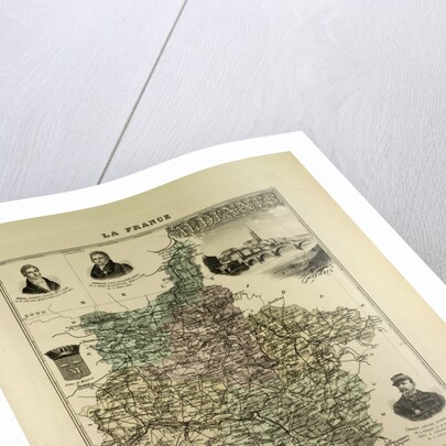 Map of Ardennes by Anonymous