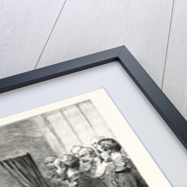 The Emperor of Germany Inspecting the New English War Game Invented by Dr. Griffith at the Kriegsakadamie Berlin Germany by Anonymous