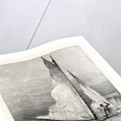 Ice Yachting on Loch Cobbinshaw Ready About Result Man Over Board by Anonymous