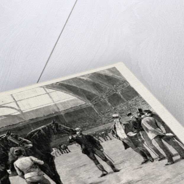 The Shire Horse Show at the Agricultural Hall: The Final Duel by Anonymous