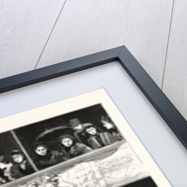 The Queen at the Islington Horse Show: The Prize Winners Parading Before the Royal Box by Anonymous