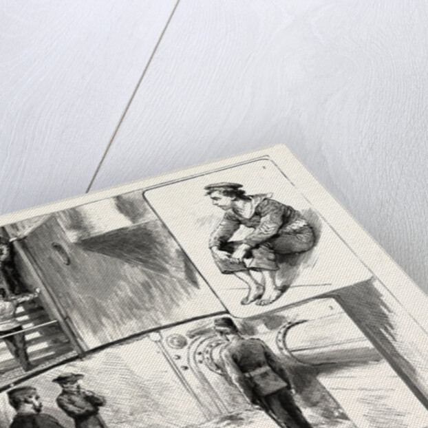 Scenes on Board H.M.S. Anson after the Catastrophe by Anonymous