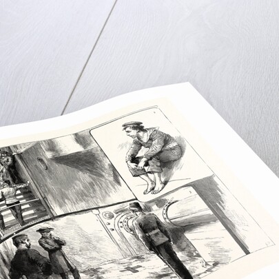 Scenes on Board H.M.S. Anson after the Catastrophe by Anonymous