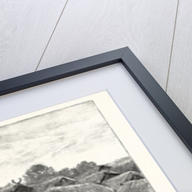 Cluster of Huts at the Native Village of Kohima India by Anonymous