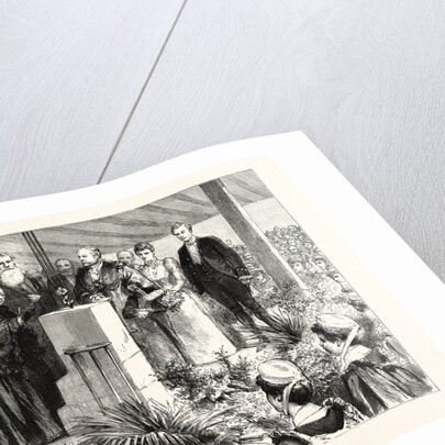 Her Majesty Laying the Foundation Stone of the Royal Derby Infirmary: I Declare This Stone Well and Truly Laid UK by Anonymous