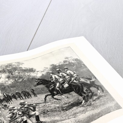 The Royal Military Tournament: The Victorian Rifles Practising at Windsor UK by Anonymous