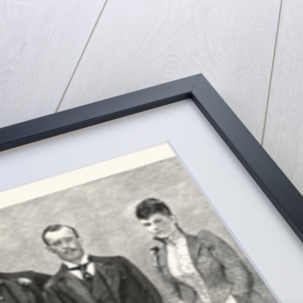 The Silver Wedding of the Duke and Duchess of Teck: Portrait Group of the Duke and His Family by Anonymous