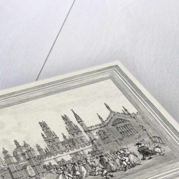 Western View of All Souls' College Oxford Oxford University UK by Anonymous