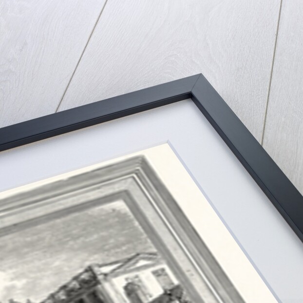 View of the Sheldonian Theatre Printing House Etc. At Oxford Broad Street UK by Anonymous