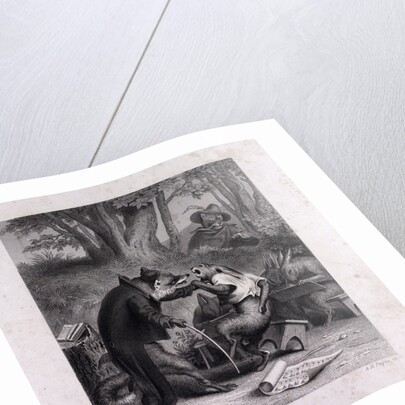 Reynard Teaching the Creed by Anonymous