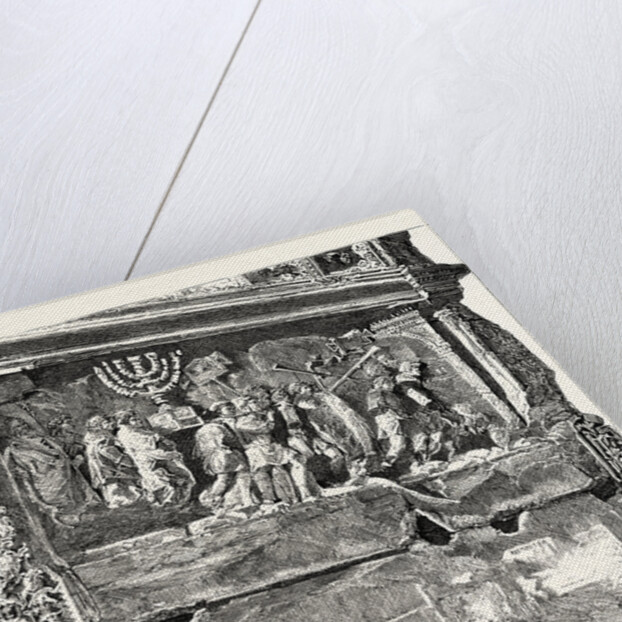 Frieze from the Arch of Titus. Rome Italy by Anonymous