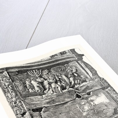Frieze from the Arch of Titus. Rome Italy by Anonymous