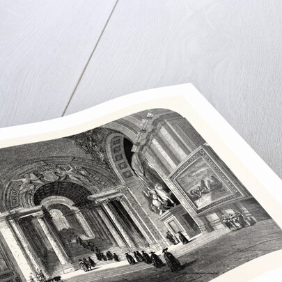 The Scala Regia of the Vatican. Rome Italy by Anonymous