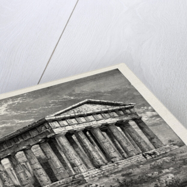 Temple of Neptune Paestum by Anonymous