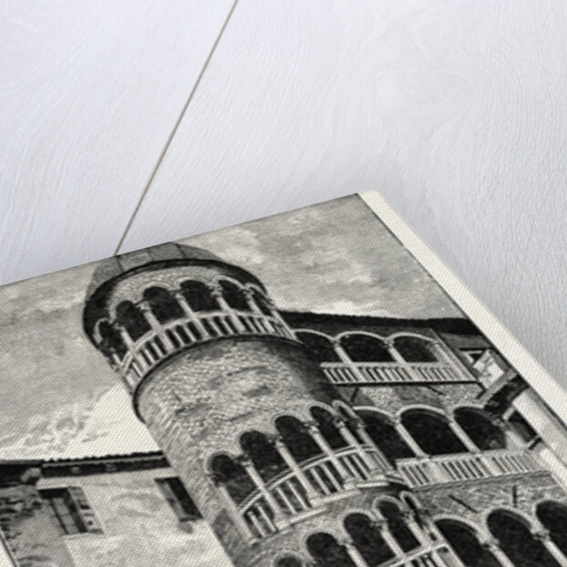 Staircase of the Fifteenth Century: Contarini Palace Venice by Anonymous