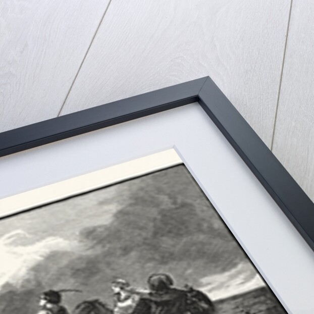 Hawking Party in the Eleventh Century. by Anonymous