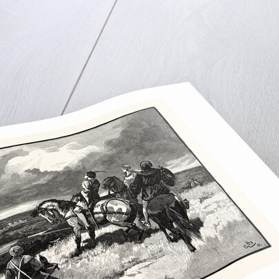 Hawking Party in the Eleventh Century. by Anonymous