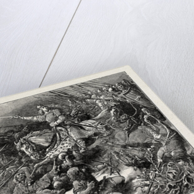 The Lady of the Mercians Fighting the Welsh by Anonymous