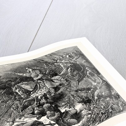 The Lady of the Mercians Fighting the Welsh by Anonymous