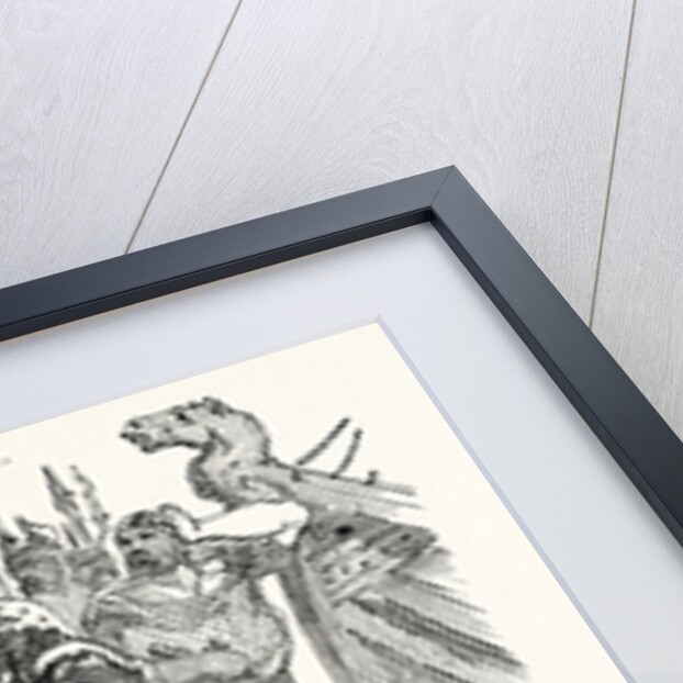 Meeting of Edmund Ironside and Canute on the Island of Olney by Anonymous