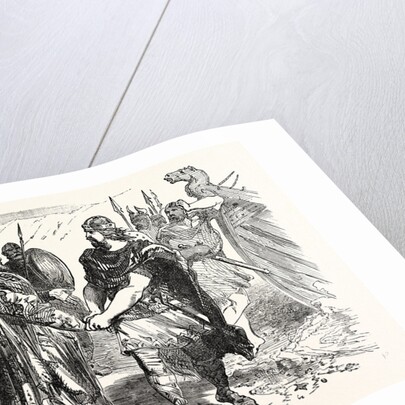 Meeting of Edmund Ironside and Canute on the Island of Olney by Anonymous