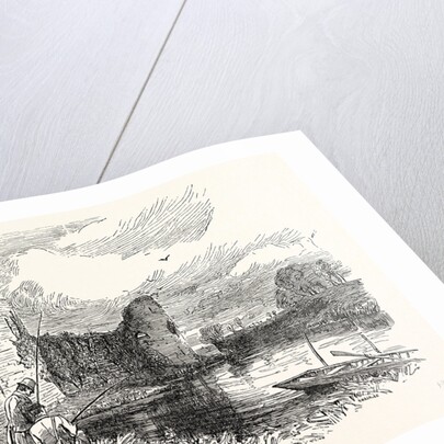 Pevensey Castle by Anonymous