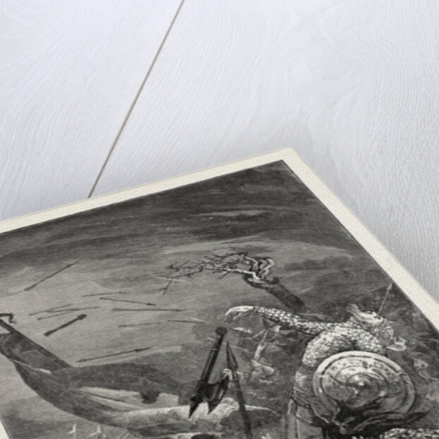 Death of Harold at the Battle of Hastings by Anonymous