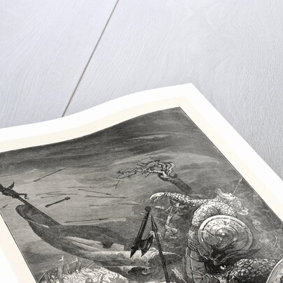 Death of Harold at the Battle of Hastings by Anonymous