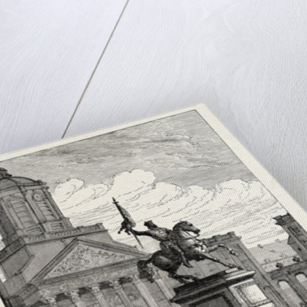 Statue of Godfrey De Bouillon Brussels by Anonymous